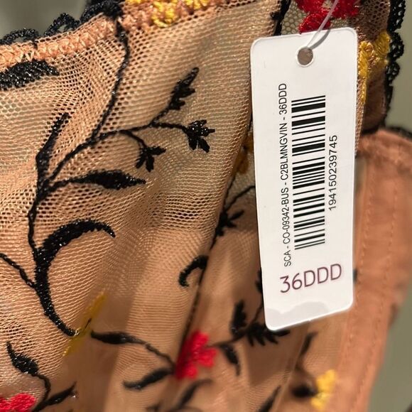 ADORE ME Corset Garter Belt NWT - Picture 3 of 5